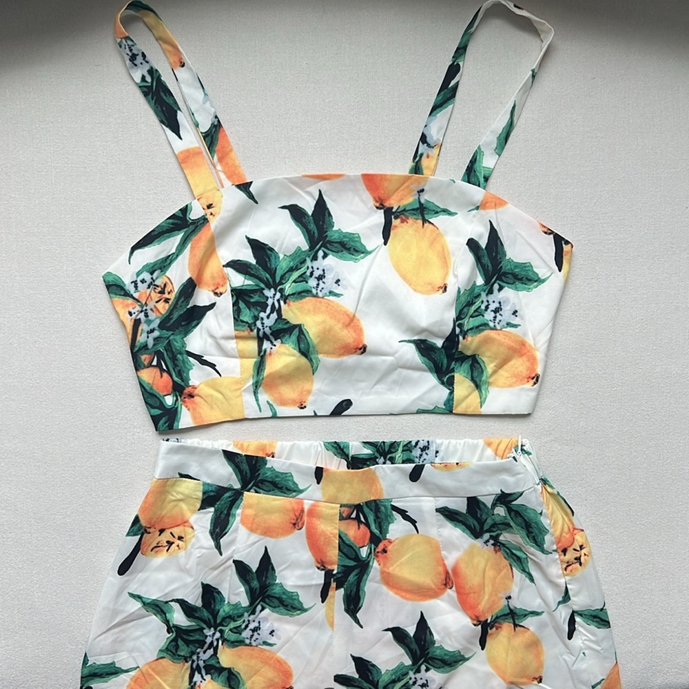 NWT Amalfi Lemon Set🍋